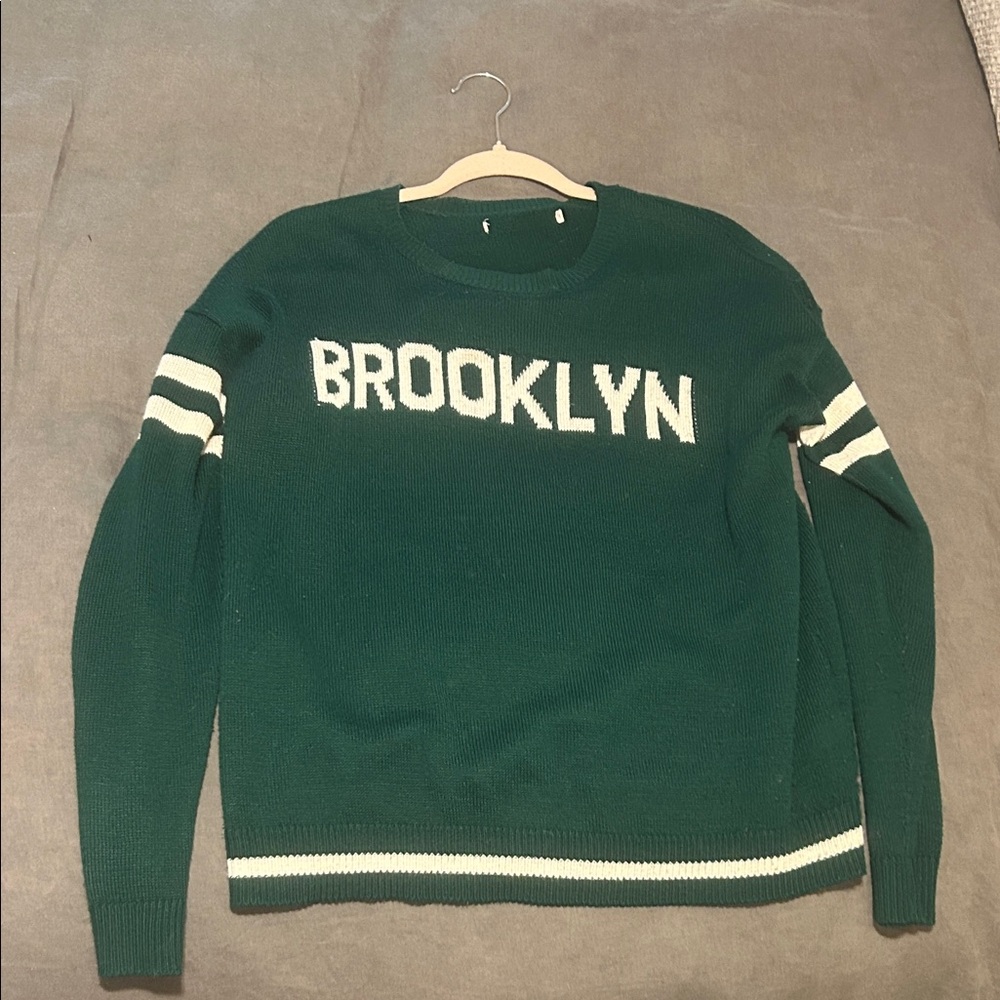 Brooklyn Green Sweater